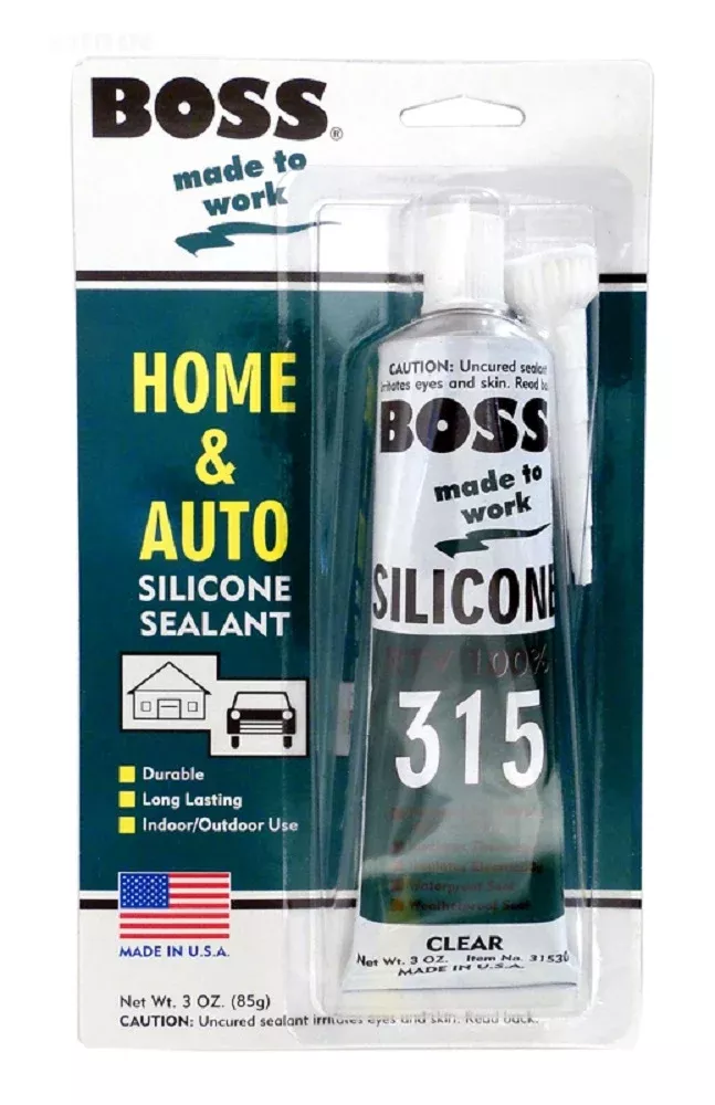 American Granby PLB103C Dow Corning Silicone Sealant 3 oz Tube Clear