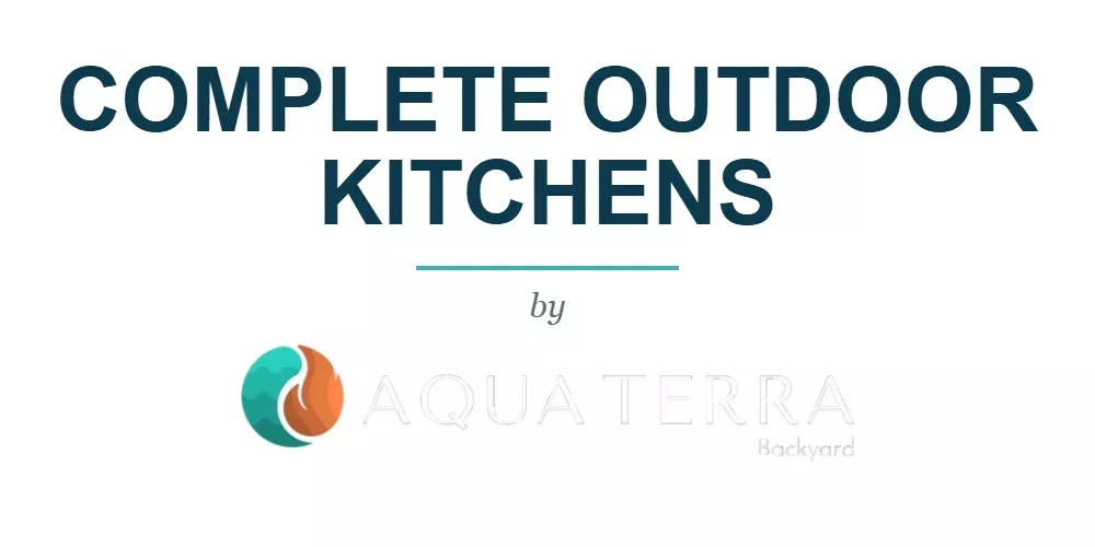 Complete Outdoor Kitchen Islands Grill Island, 6', Wrinkle Black Aluminum, Luna Pearl Granite | COPI6-3L-WB-LP