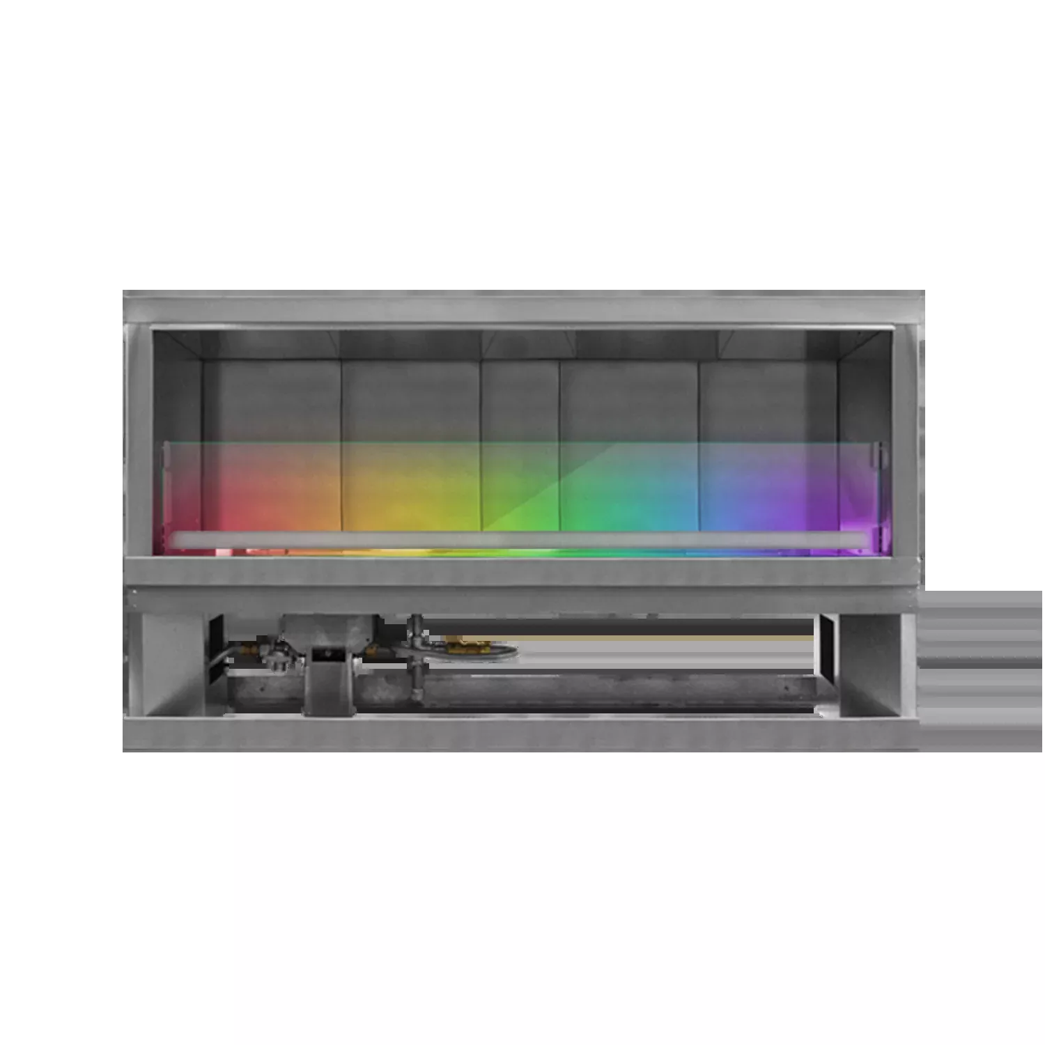 Firegear Kalea Bay LED Fireplace, 72", Natural Gas | OFP-72LECO-NLED