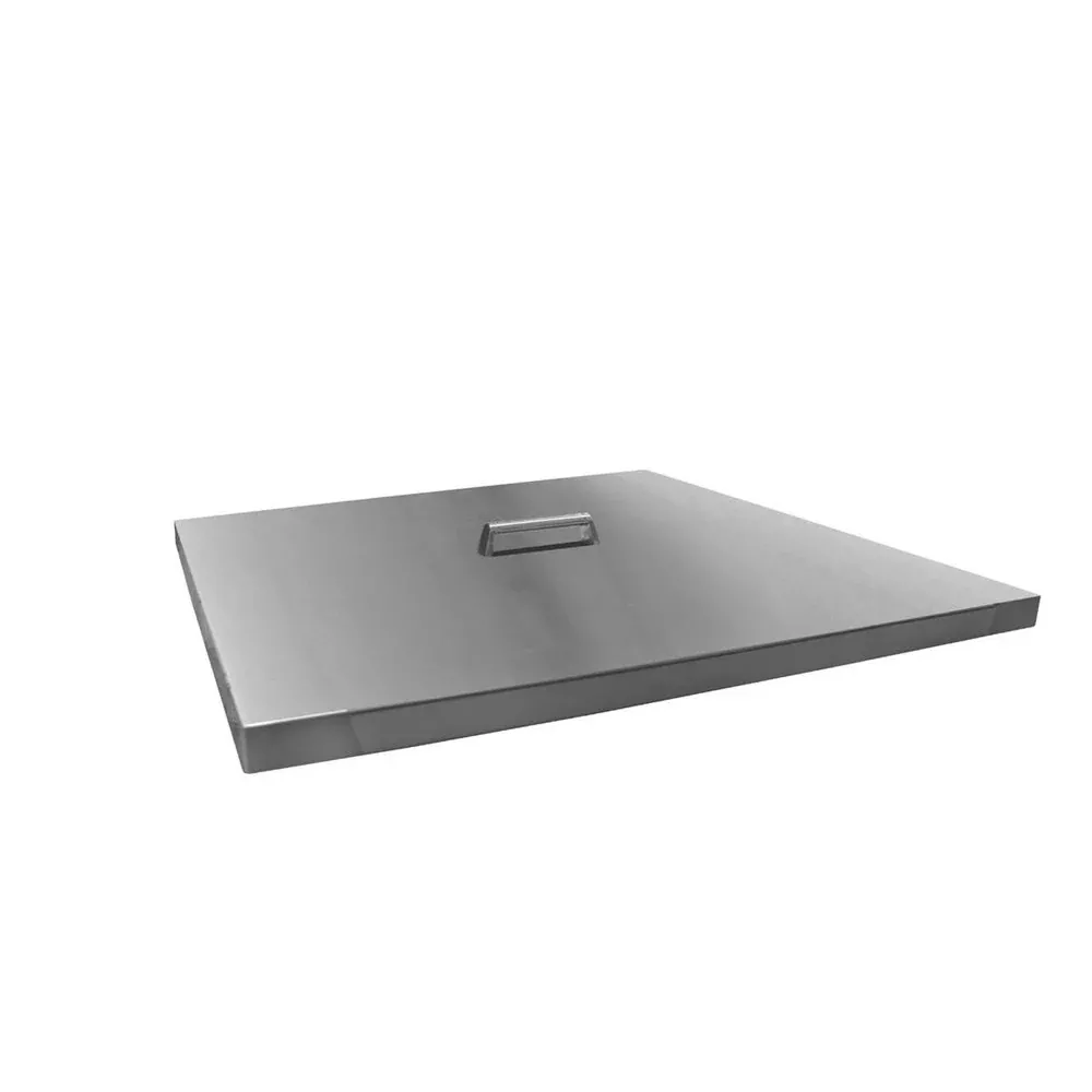 Firegear Square Lid for 32" Square Fire Pans, Stainless Steel | LID-32S
