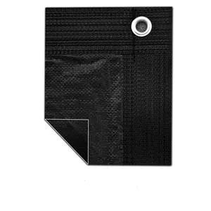 GLI Estate Mesh Above-Ground Pool Safety Cover, 18', Round, Black | 45-0018RD-ESM-3-BX