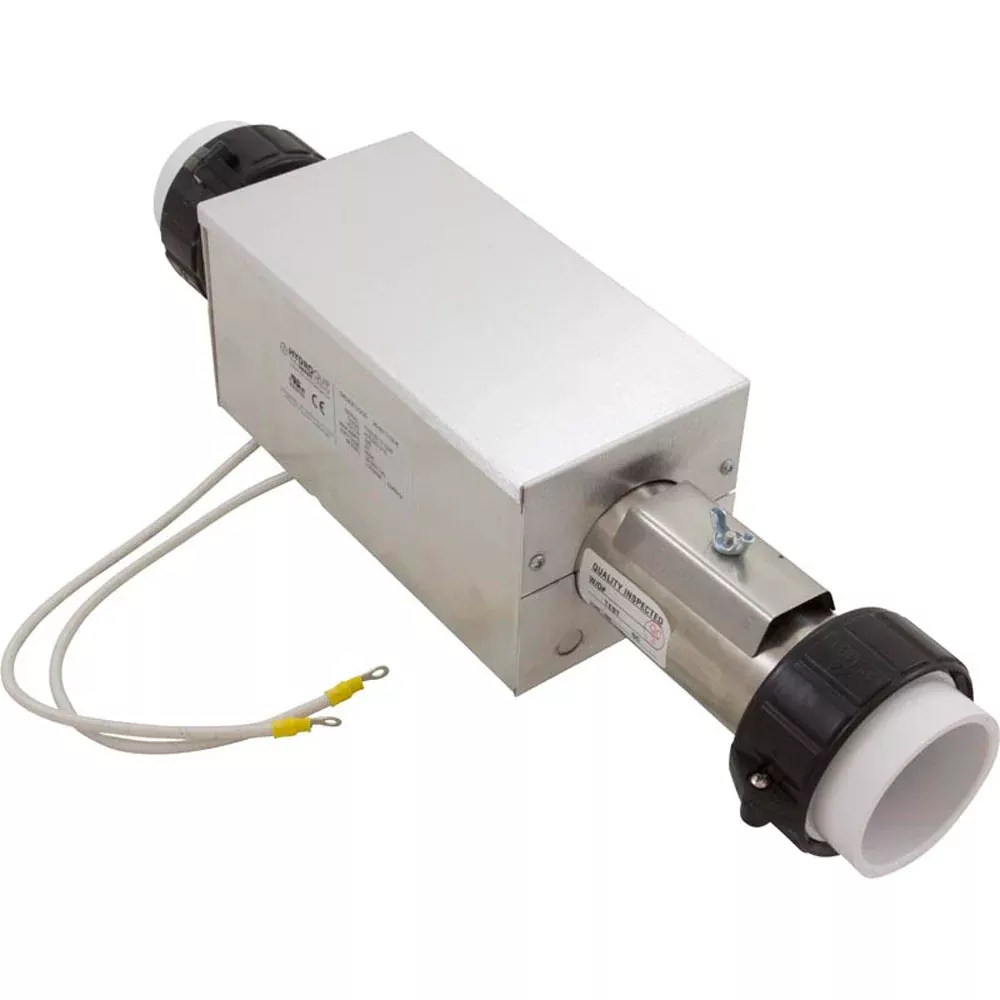 HYDROQUIP 26-0011-7S-K Heater FloThru CalSpa XL Repl, 15"x2", 230v , 5