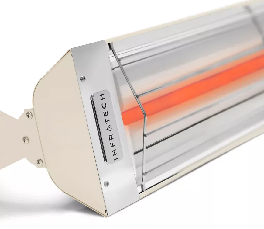 Infratech Dual Element Infrared Heater, 33", 1,500W, 120V, Almond | W1512AL