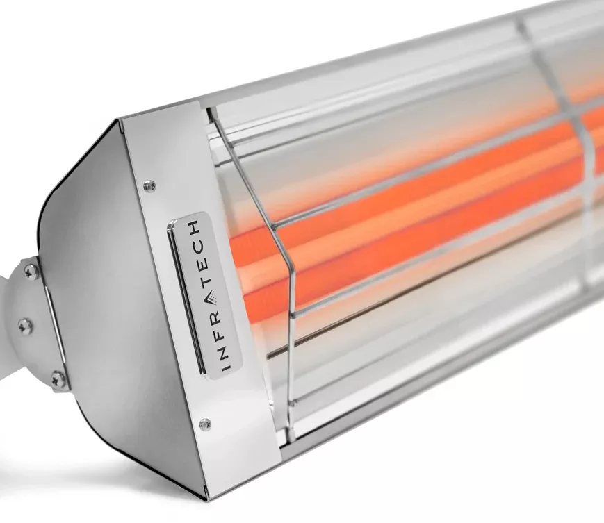 Infratech Dual Element Infrared Heater, 33", 3,000W, 240V, Stainless Steel | WD3024SS